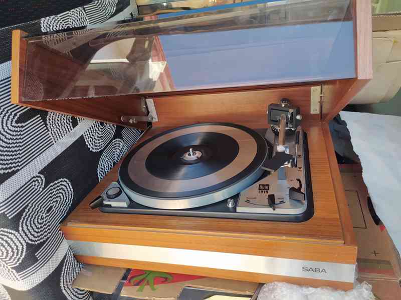 Gramofon SABA - Dual 1019 - unikát r. 1965 - foto 1