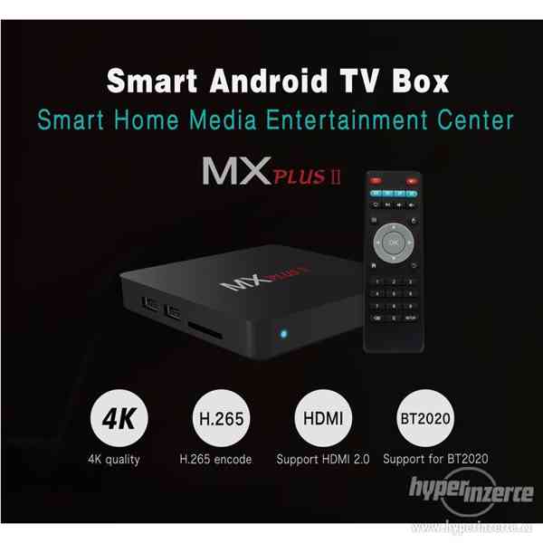 MXPLUSII android TV BOX Smart TV box síťové set-top boxy - foto 6