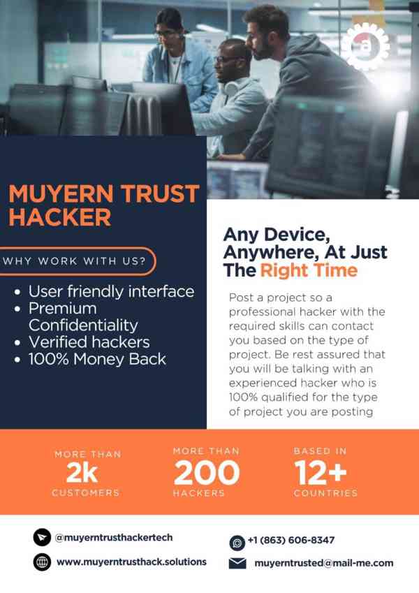 RECLAIM YOUR STOLEN BTC/ETH ASSET WITH MUYERN TRUST HACKER - foto 2