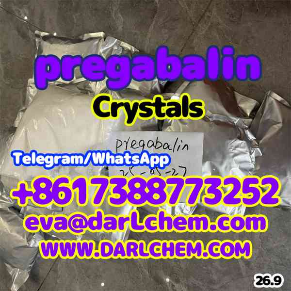  99% pregabalin crystals powder 148553-50-8 Bulk Price Pure  - foto 2