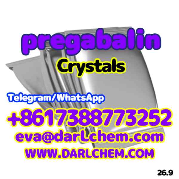  99% pregabalin crystals powder 148553-50-8 Bulk Price Pure  - foto 3