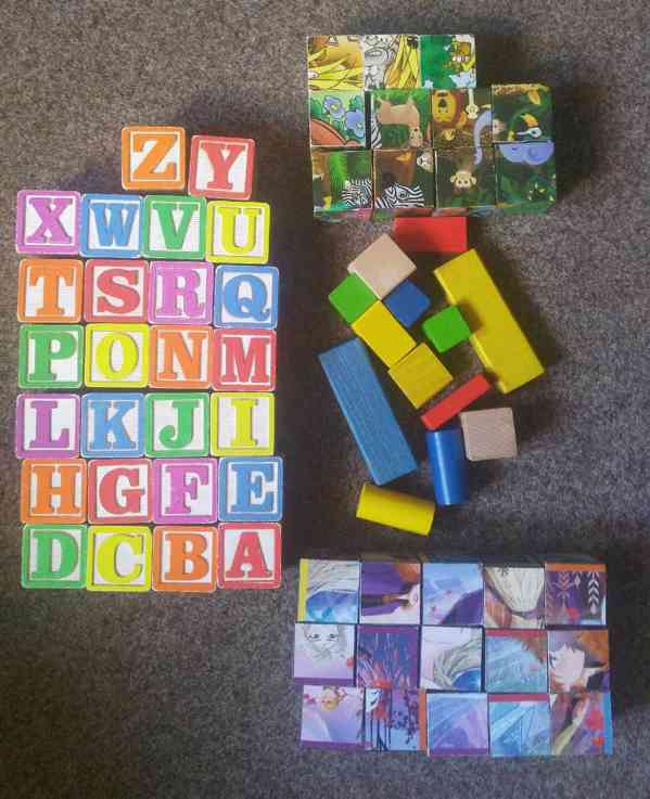 Chůvičky SENCOR, dřevěné kostky, hračky, vláčky, Barbie Pets - foto 14