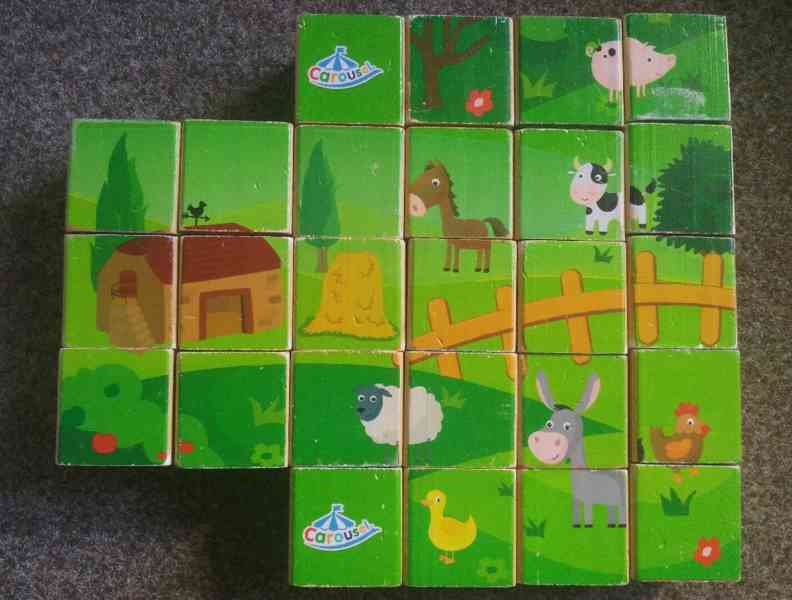 Chůvičky SENCOR, dřevěné kostky, hračky, vláčky, Barbie Pets - foto 15