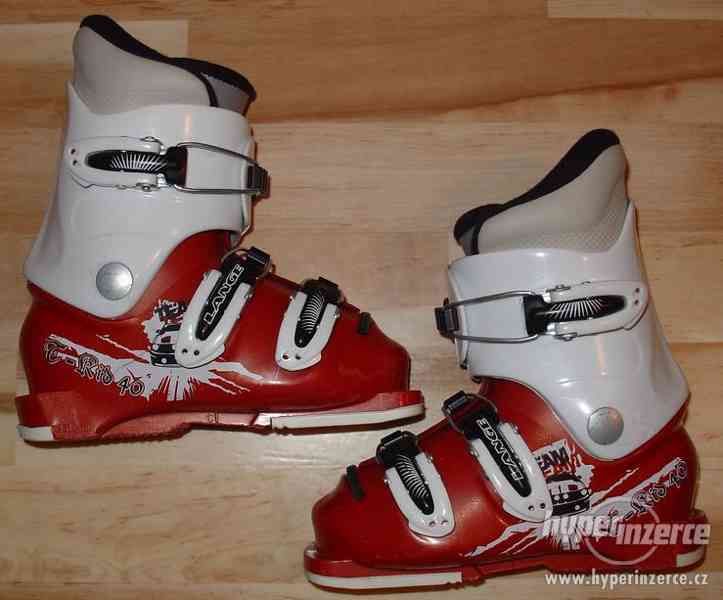 Dětské lyž. boty + lyže Elan Formula 90cm + Tyrolia SL 45 - foto 3