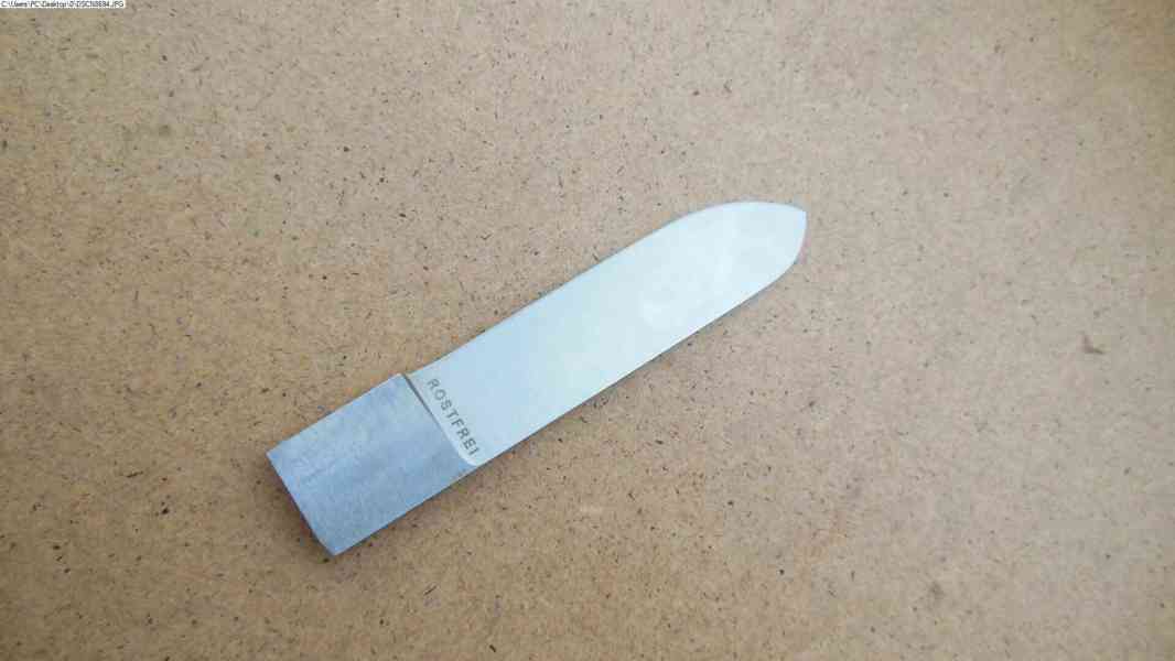 Gravitační nůž - čepel ROSTFREI - foto 3