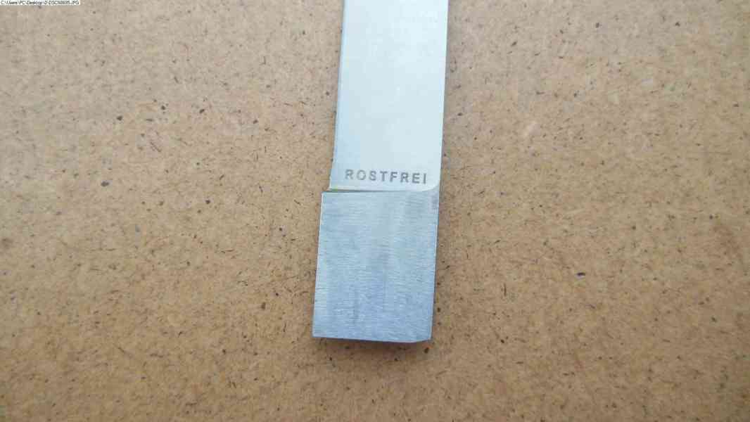 Gravitační nůž - čepel ROSTFREI - foto 4