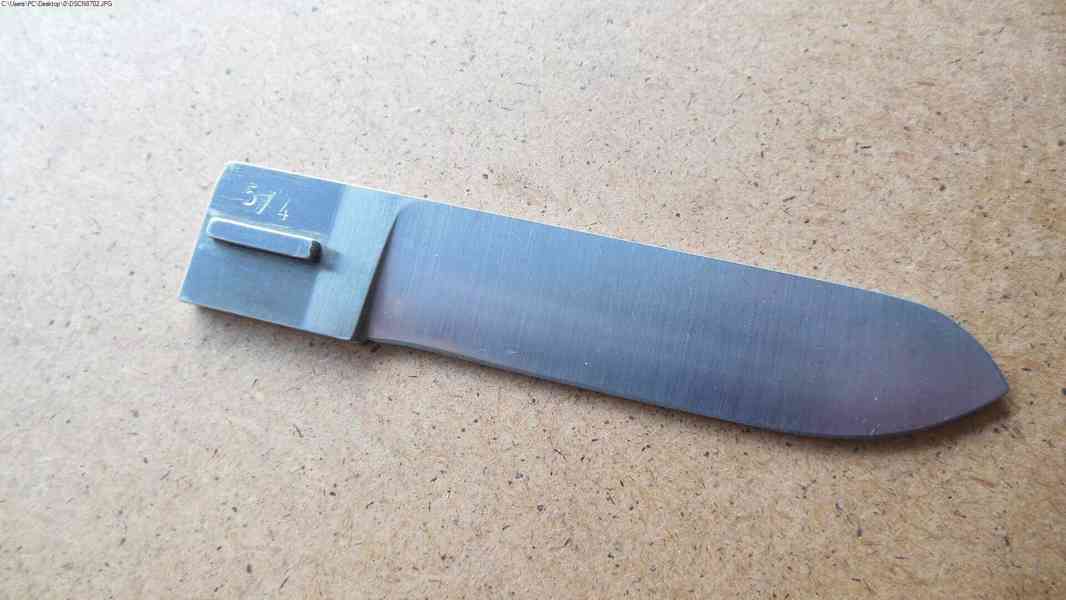 Gravitační nůž - čepel ROSTFREI - foto 5