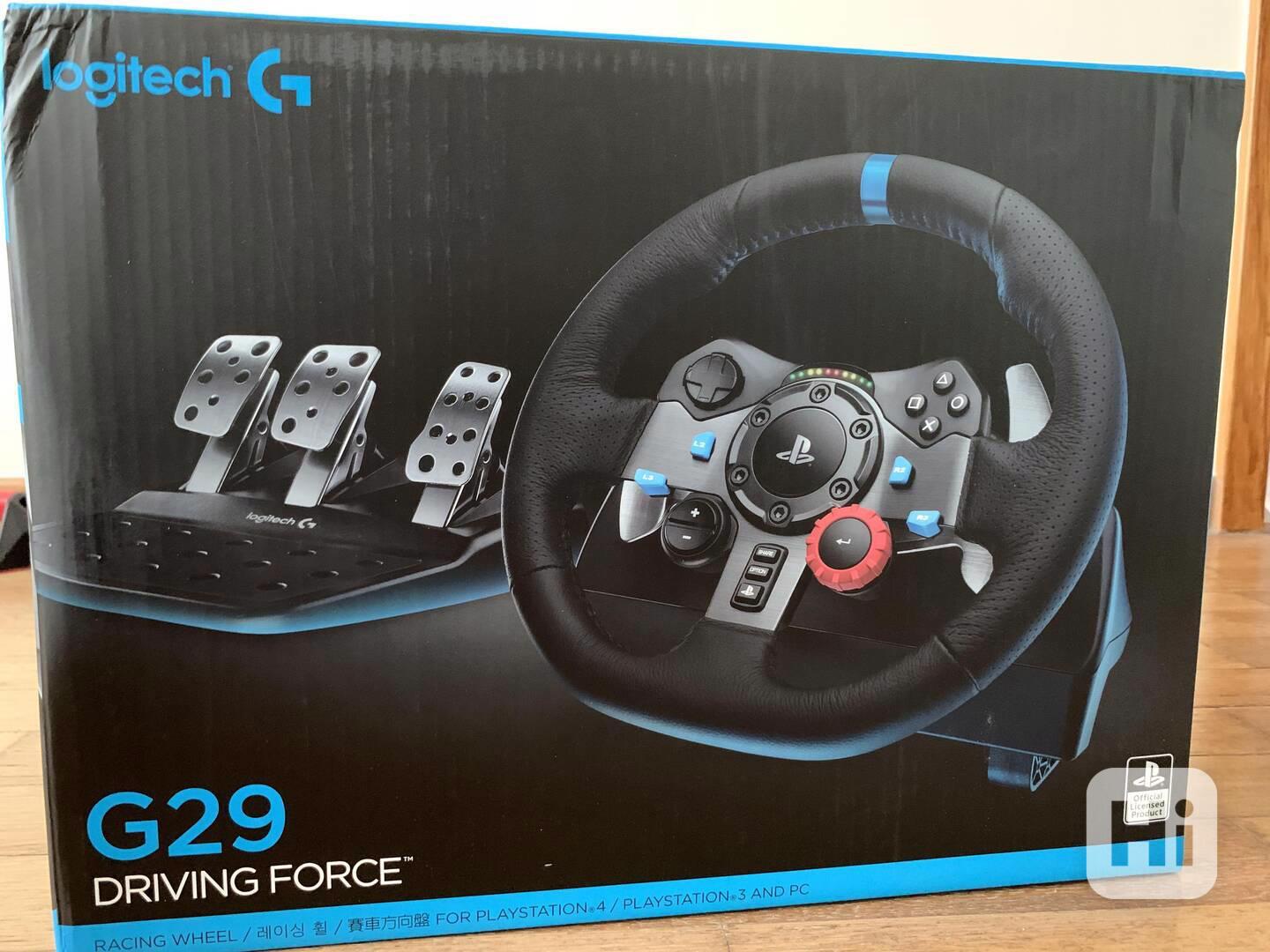 Logitech G29 Racing Wheel Gaming Wheel for Ps4, Ps3 - foto 1