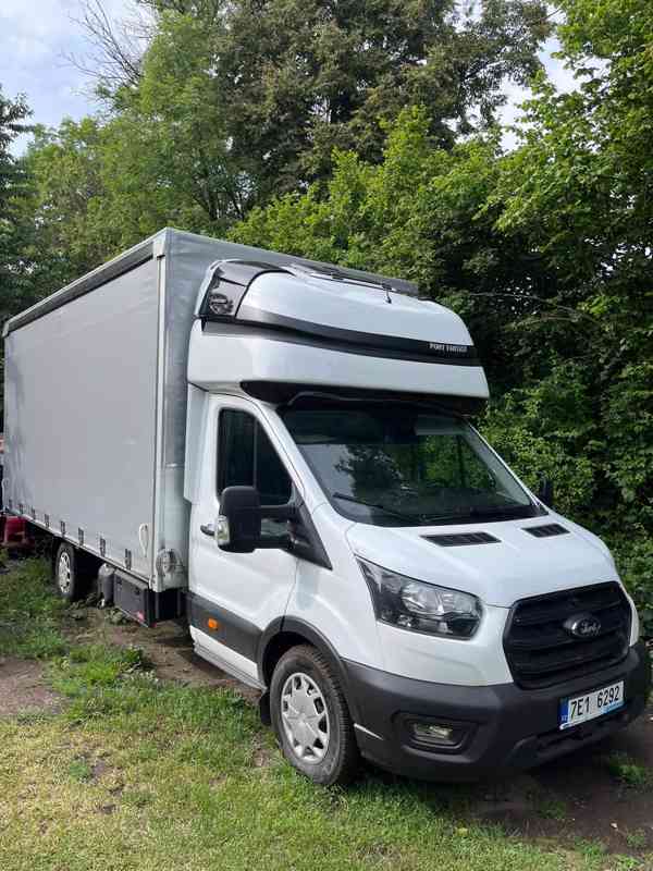 🚛 NABÍZÍME K PRONÁJMU PLACHTOVOU DODÁVKU FORD TRANSIT  - foto 3