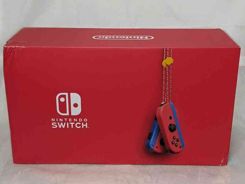 Nintendo Switch Mario Red Blue Limited Edition Console  - foto 4