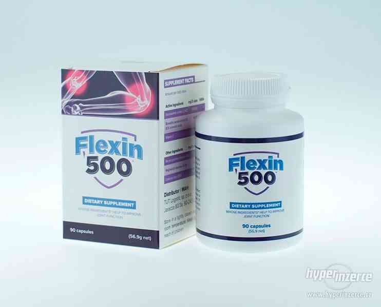 Zmírňuje bolest a regeneruje poškozené klouby Flexin500 - foto 1