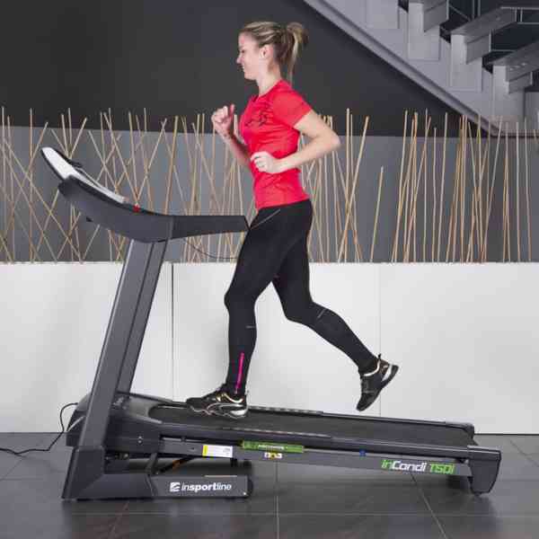 Výkonný běžecký pás | nosnost 140 kg • 20 km/h • el. sklon | - foto 11