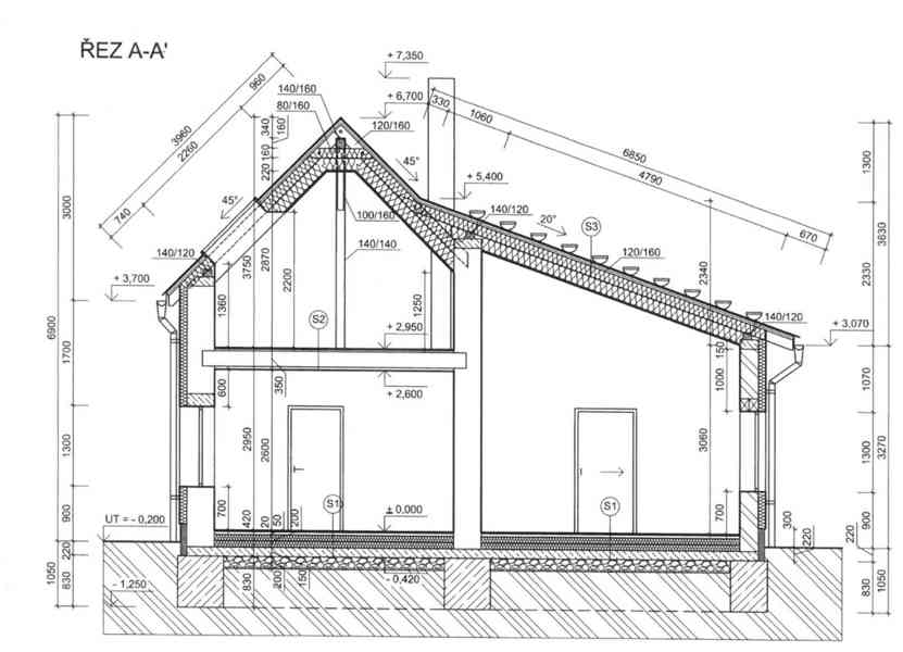 Prodám ŘRD Hnojice, 3+kk, ob.pl.104m2 + terasa a zahrádka - foto 3