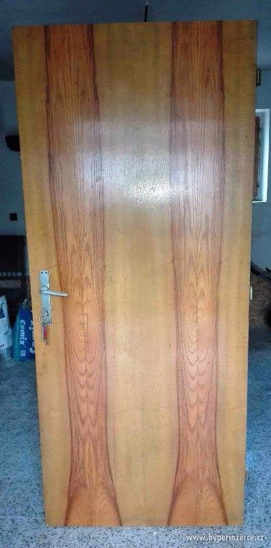 Dřevěné dveře 800mm - foto 1
