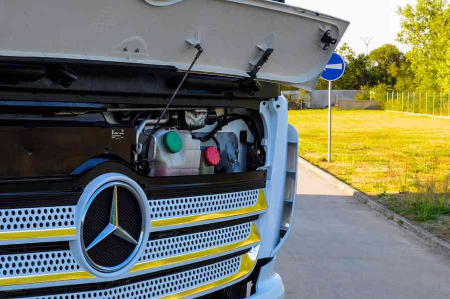 MERCEDES ATEGO 1524 - NOVÝ HÁKOVÝ NOSIČ KONTEJNERŮ + RUKA - foto 56