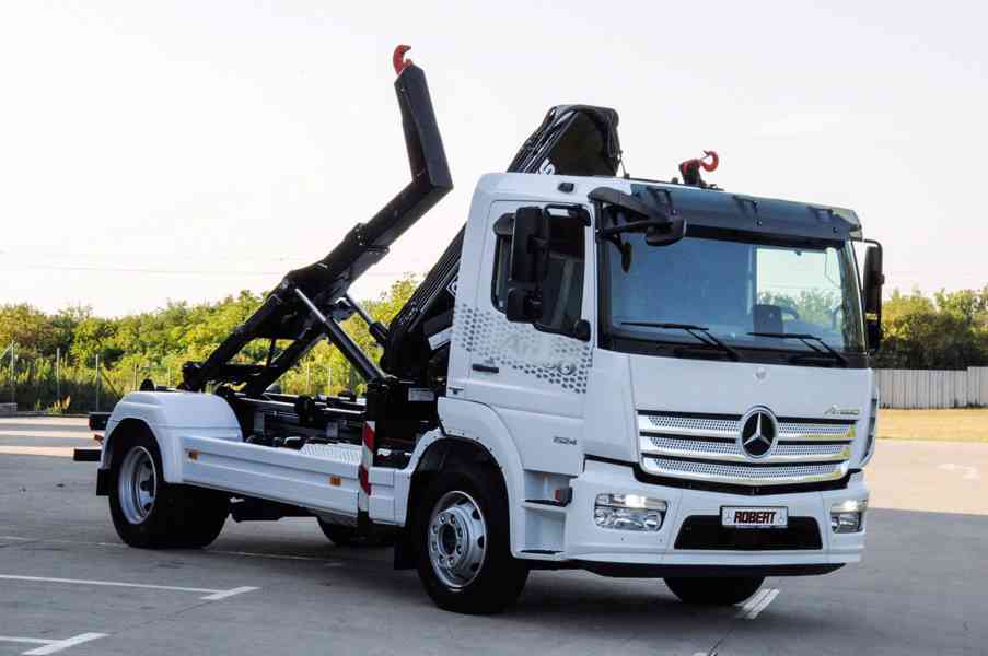 MERCEDES ATEGO 1524 - NOVÝ HÁKOVÝ NOSIČ KONTEJNERŮ + RUKA - foto 102