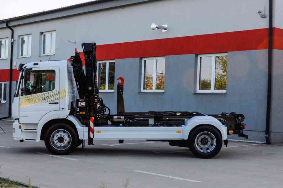 MERCEDES ATEGO 1524 - NOVÝ HÁKOVÝ NOSIČ KONTEJNERŮ + RUKA - foto 101