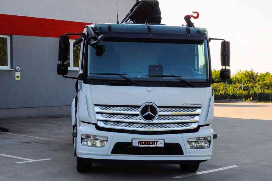 MERCEDES ATEGO 1524 - NOVÝ HÁKOVÝ NOSIČ KONTEJNERŮ + RUKA - foto 2