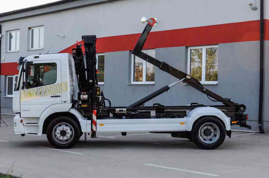MERCEDES ATEGO 1524 - NOVÝ HÁKOVÝ NOSIČ KONTEJNERŮ + RUKA - foto 104