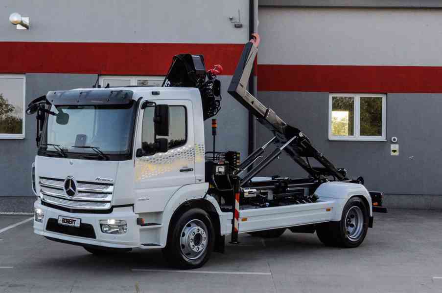 MERCEDES ATEGO 1524 - NOVÝ HÁKOVÝ NOSIČ KONTEJNERŮ + RUKA - foto 103