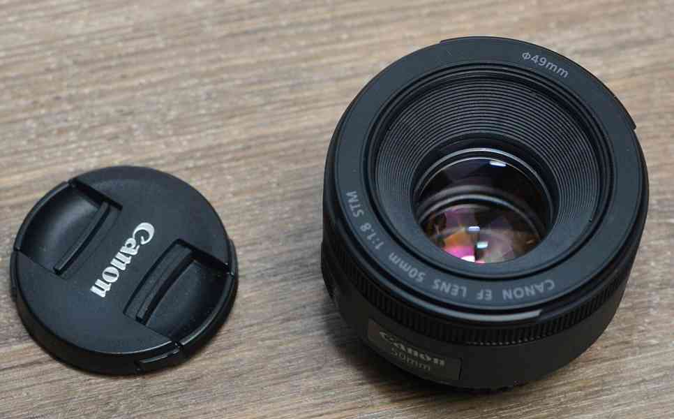 Canon EF 50mm f/1.8 STM **fullframe - formát*Pevný - foto 4