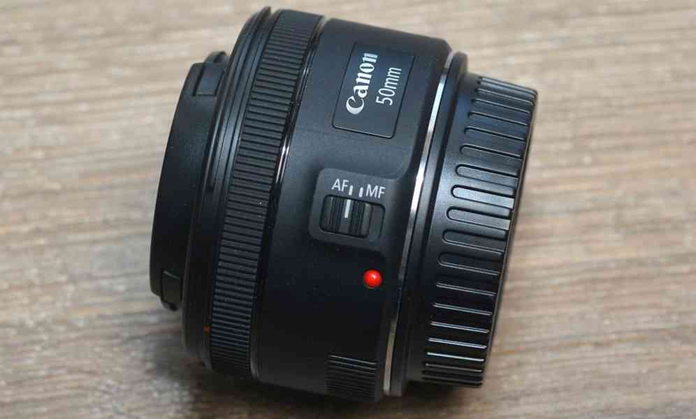 Canon EF 50mm f/1.8 STM **fullframe - formát*Pevný - foto 6