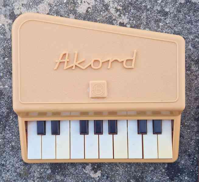 Akord dětské plastové pianko,klavírek - 5 kousků - foto 7