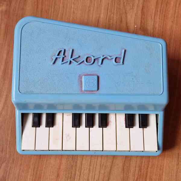 Akord dětské plastové pianko,klavírek - 5 kousků - foto 11