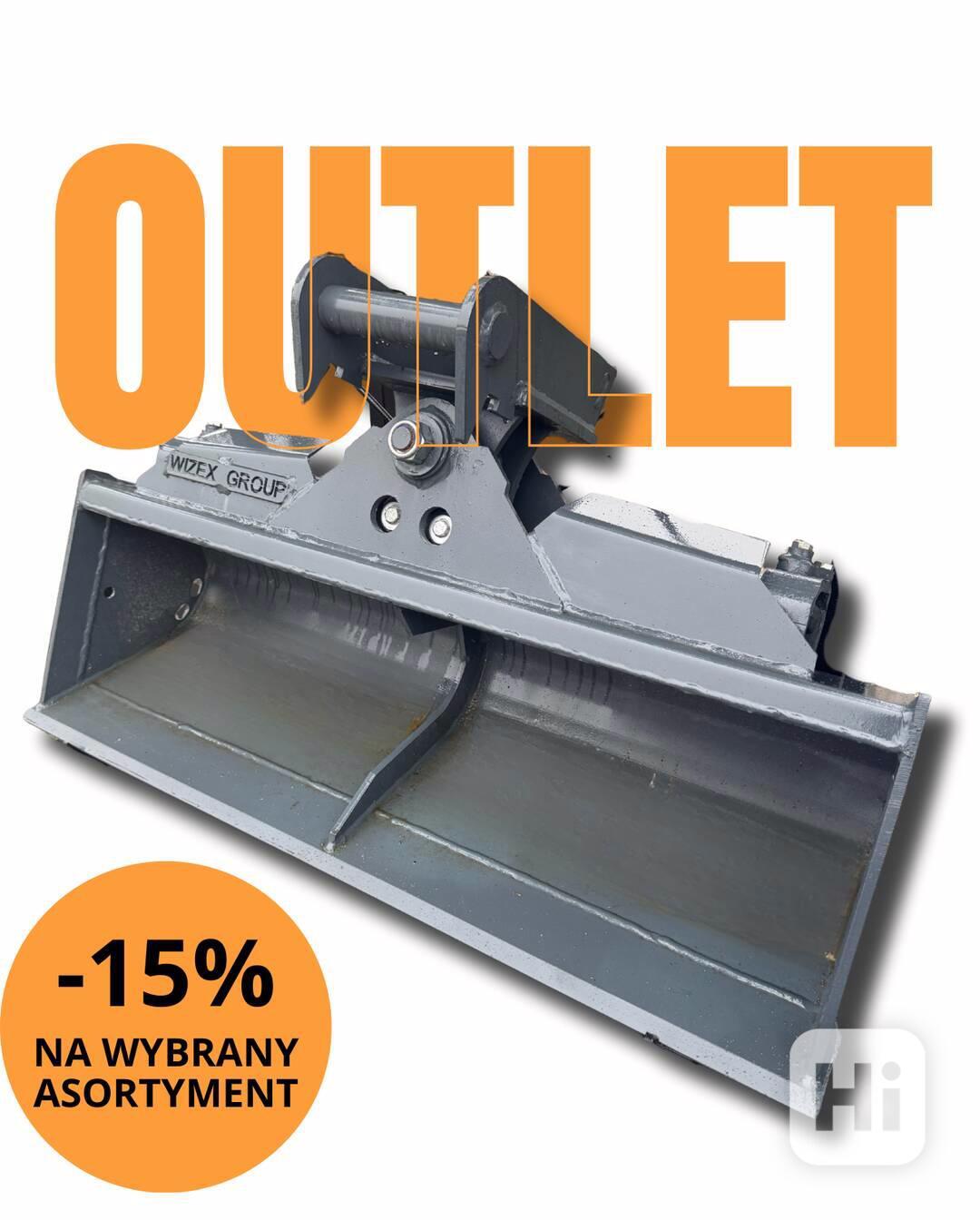 Hydraulická lžíce 120 cm  2,6–3,5 t — Lehnhoff MS03 — OUTLET - foto 1