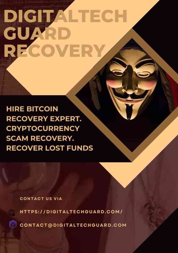 CRYPTOCURRENCY RECOVERY SERVICE/ DIGITAL TECH GUARD RECOVERY - foto 3