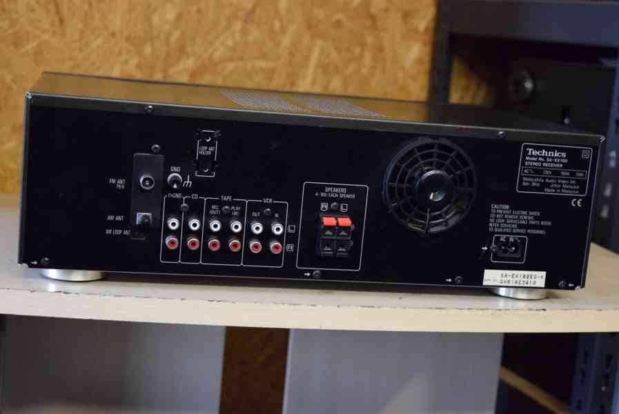 TECHNICS SA-EX100 VÝBORNÝ STEREO RECEIVER S RDS 2 - foto 6