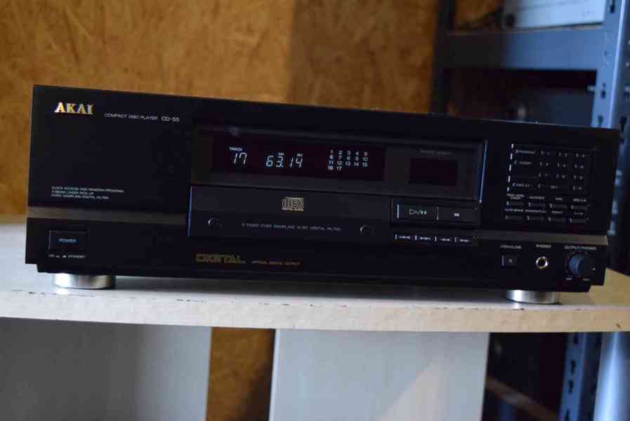 AKAI CD-55 VÝBORNÝ CD PŘEHRÁVAČ K SERVISU !! - foto 1
