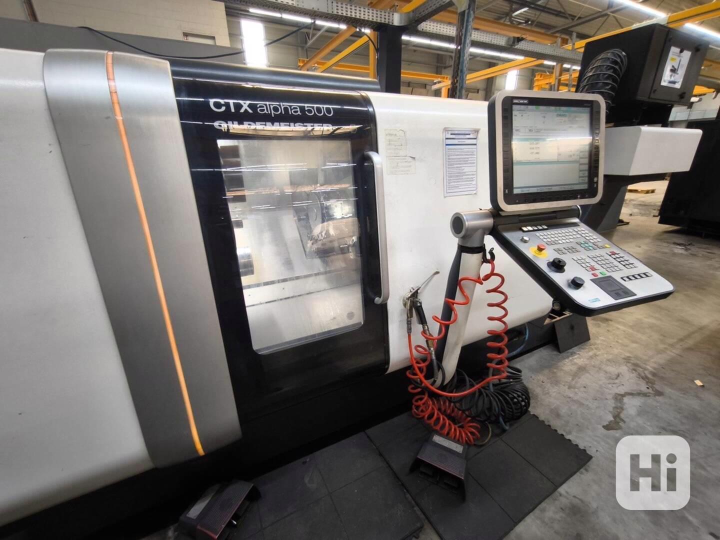 CNC soustružnicko-frézovací centrum DMG MORI CTX Alpha 500 V - foto 1
