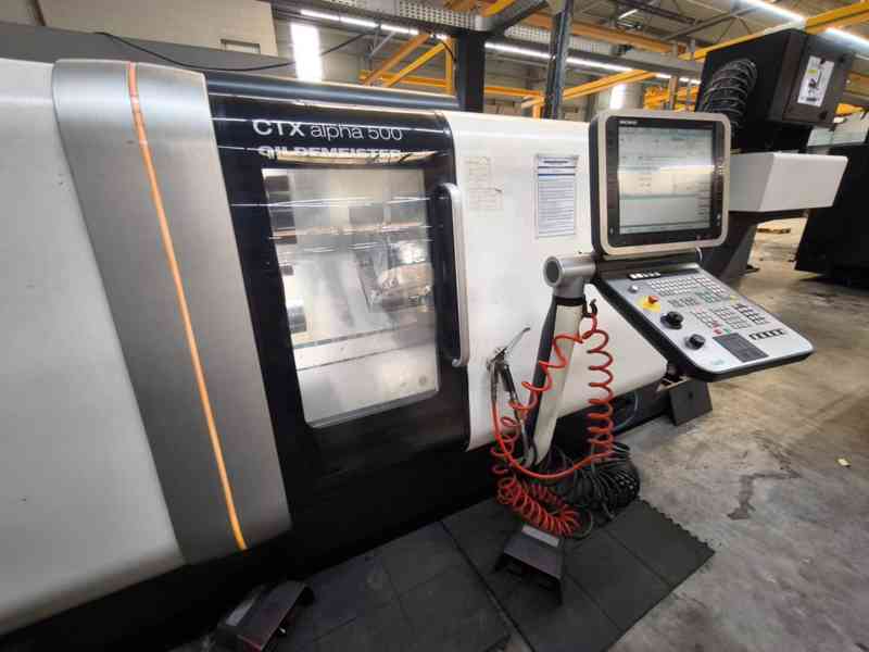 CNC soustružnicko-frézovací centrum DMG MORI CTX Alpha 500 V - foto 1