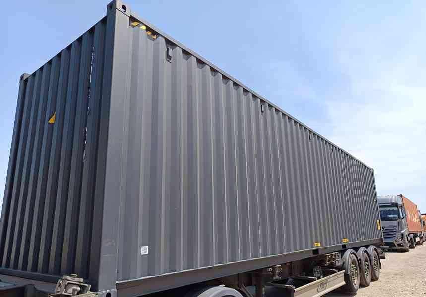 Nový (first trip) lodní kontejner - 40 HC - RAL 7016  - foto 7