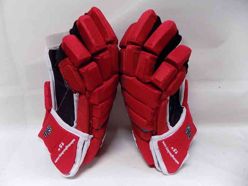 Profi rukavice Salming MTRX21 - červené (velikost 13" + 15") - foto 7