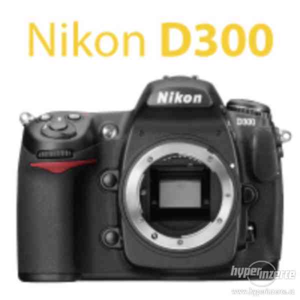 Nikon D300 + 2x baterie + nabíječka + 8Gb - foto 1