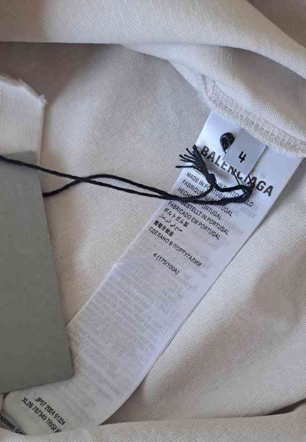 BALENCIAGA TRIKO UNISEX-OVERSIZED - foto 5