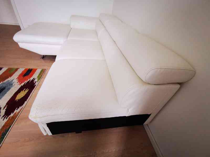 Sedačka bílá - zdarma - foto 6