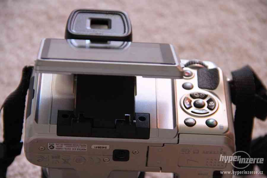 digitální fotoaparát PENTAX X-5, stříbrný - foto 2