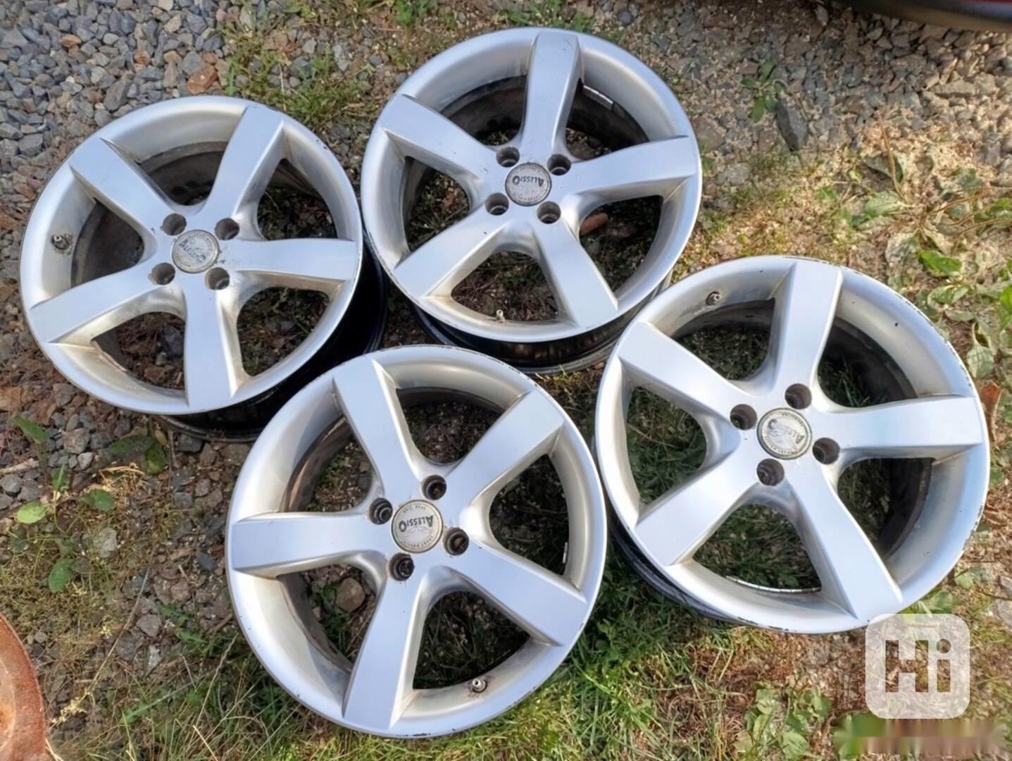 Fiat 16J alu ráfky Alessio -7,5J , ET-38 , rozteč 4krát 98mm - foto 1