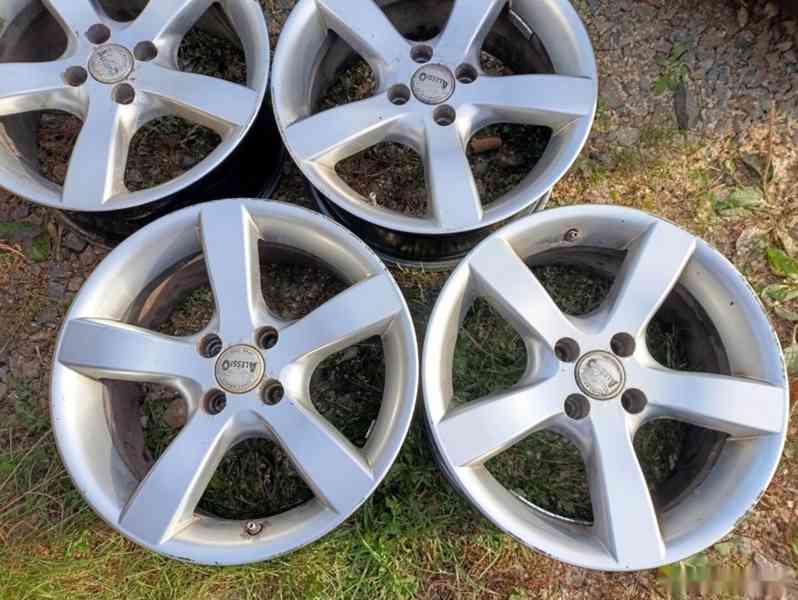 Fiat 16J alu ráfky Alessio -7,5J , ET-38 , rozteč 4krát 98mm - foto 2