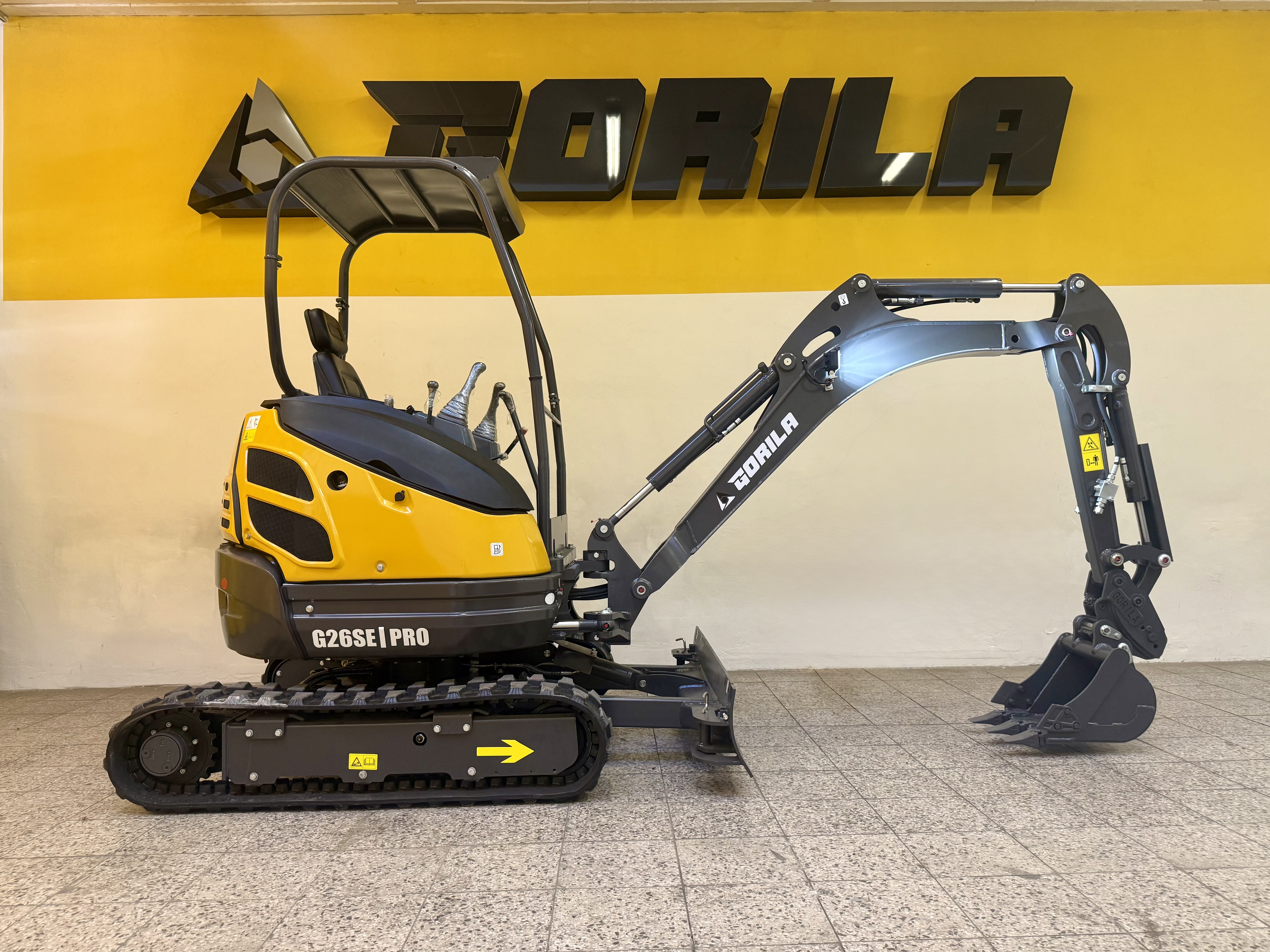 Pásový minibagr GORILA G26SE PRO !!VÝRAZNÁ SLEVA!! - foto 12