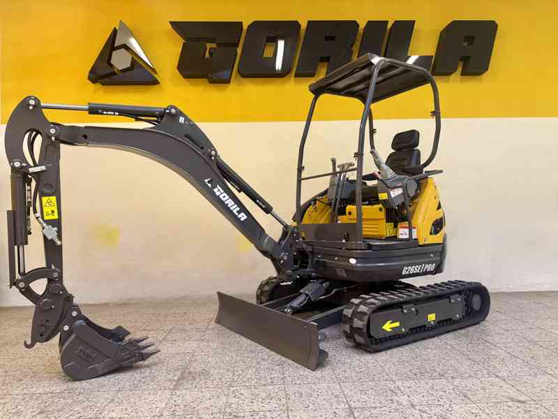 Pásový minibagr GORILA G26SE PRO !!VÝRAZNÁ SLEVA!! - foto 16