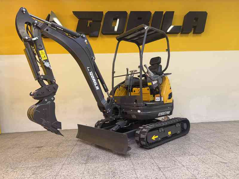 Pásový minibagr GORILA G26SE PRO !!VÝRAZNÁ SLEVA!! - foto 9