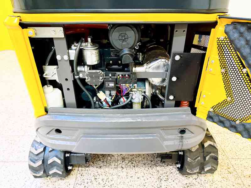 Minibagr GORILA G18SE PRO CAB !!AKCE PŘÍSLUŠENSTVÍ ZDARMA!! - foto 11