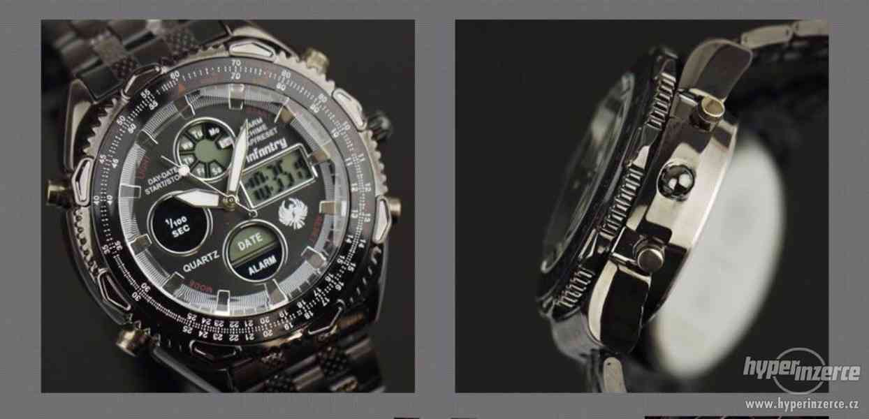 Pánské luxusní značkové hodinky Infantry - foto 3
