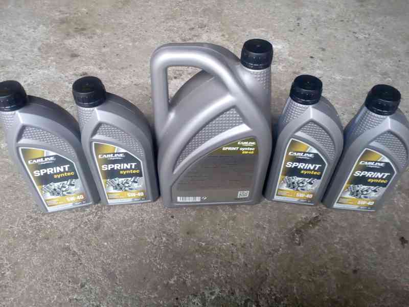 motorový olej carline sprynt syntec 5w40 - foto 2
