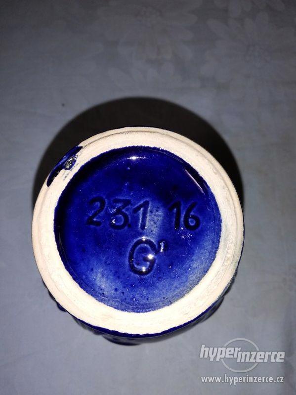 Modrý džbánek s hrozny - 231 16 G' - foto 4