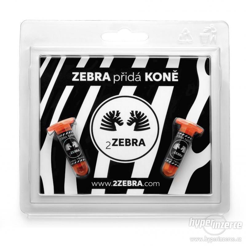 Tablety ZEBRA pro zvýšení výkonu motoru a úsporu paliva - foto 1